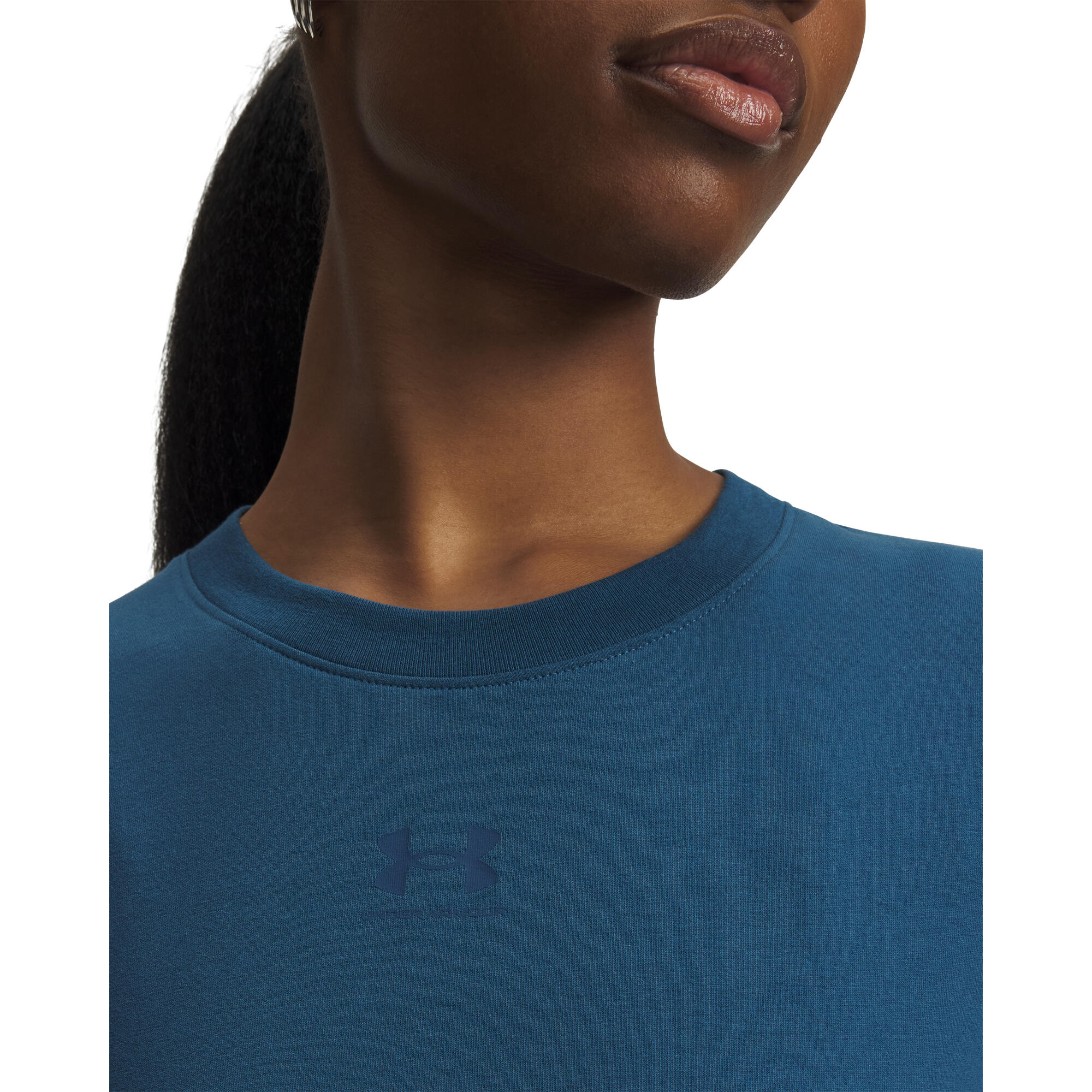 Camiseta Under Armour Ua Rival Core Ss Mujer 6/6