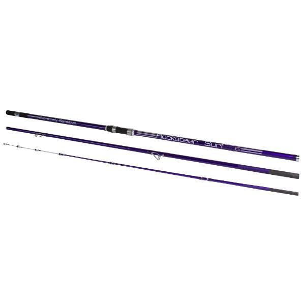 Rocketeer Surf 4,20m Brandungsrute 100-225g Carbon lila 3/5