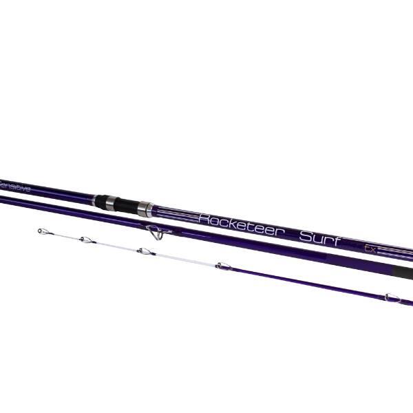 Rocketeer Surf 4,20m Brandungsrute 100-225g Carbon lila 4/5