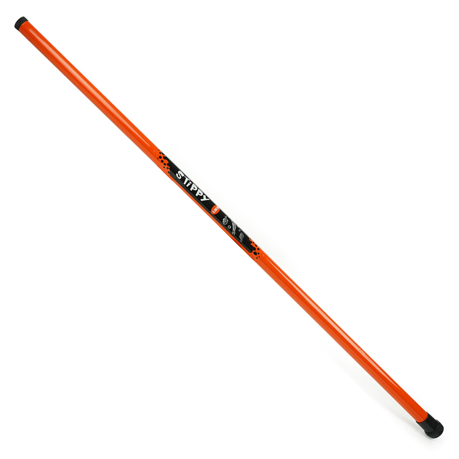 Canne télescopique Stippy 5.00m fixe orange 7/7