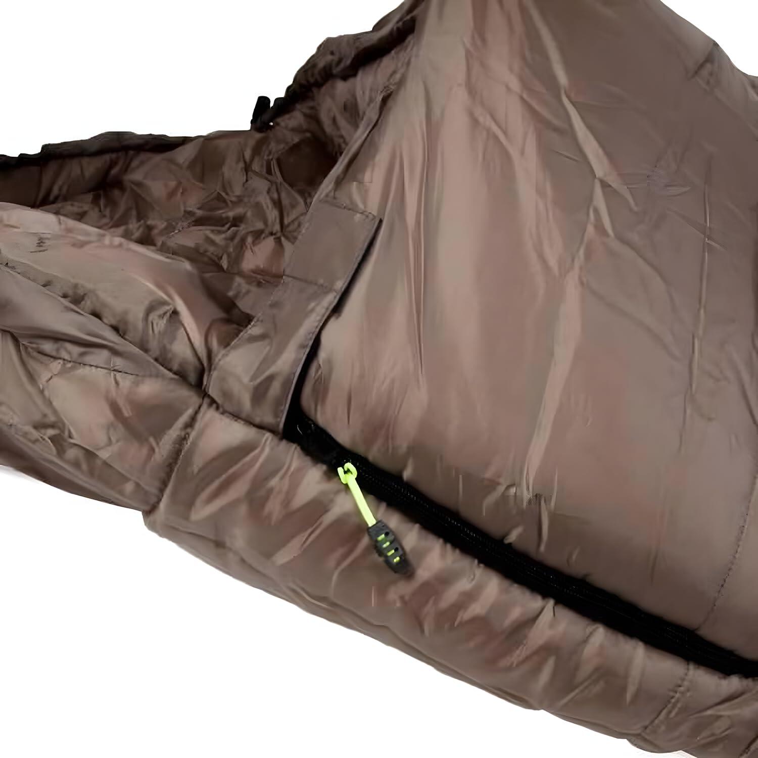 Sac de couchage XL 4 saisons épais avec sac compression bedchair 3/7