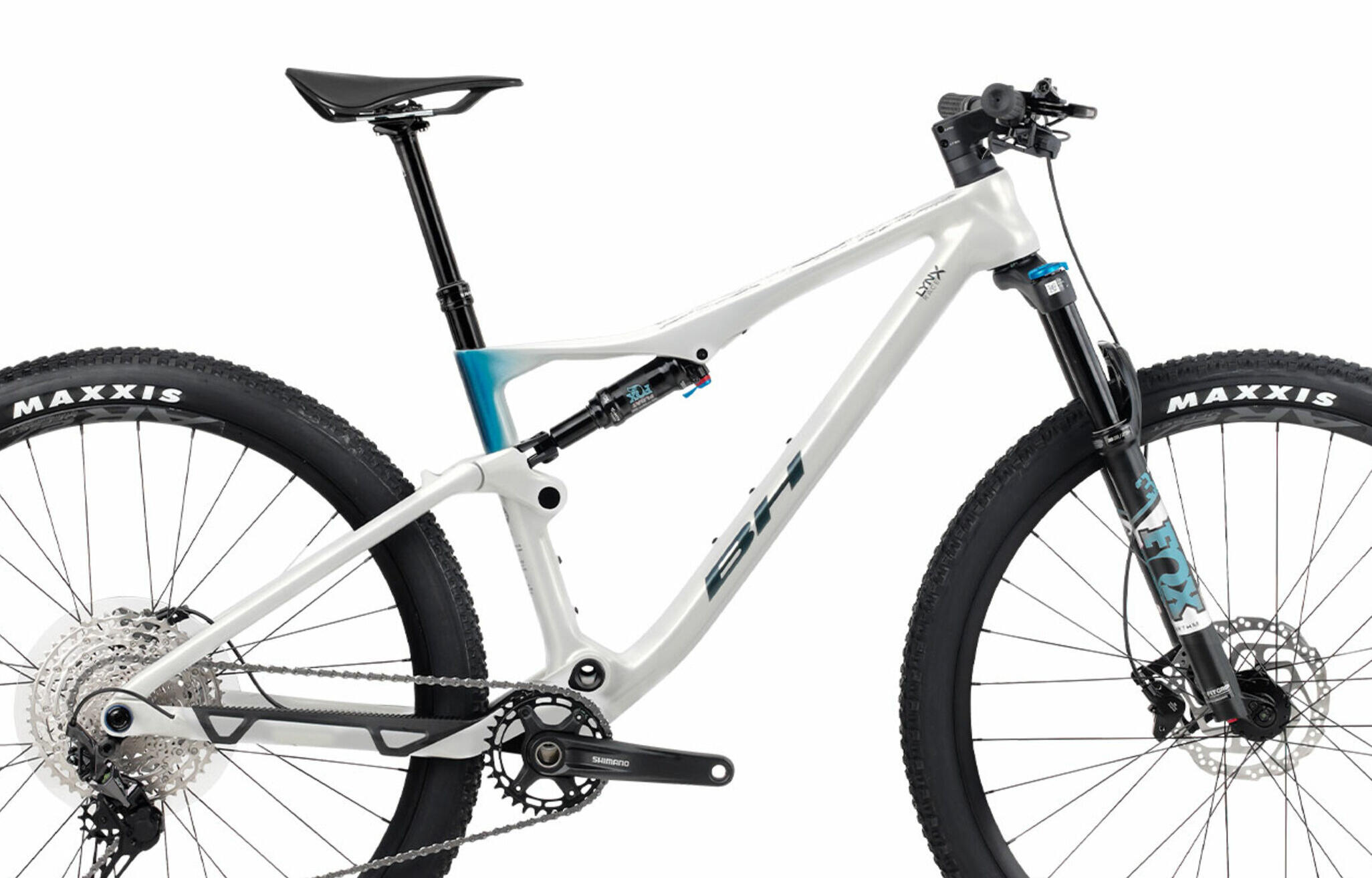 Bicicleta Mtb Bh Lynx Race 6.0 (2026)blanco-verde 2/4