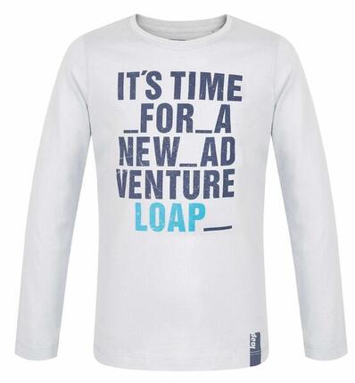 T-shirt garçon Loap Binus manches longues 100% coton