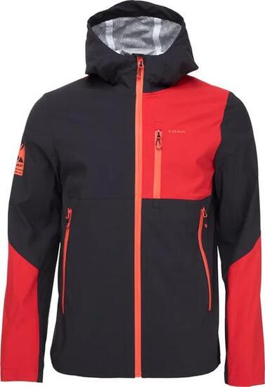 Veste Homme Loap Uldan Dgry-rouge Gris 2xl
