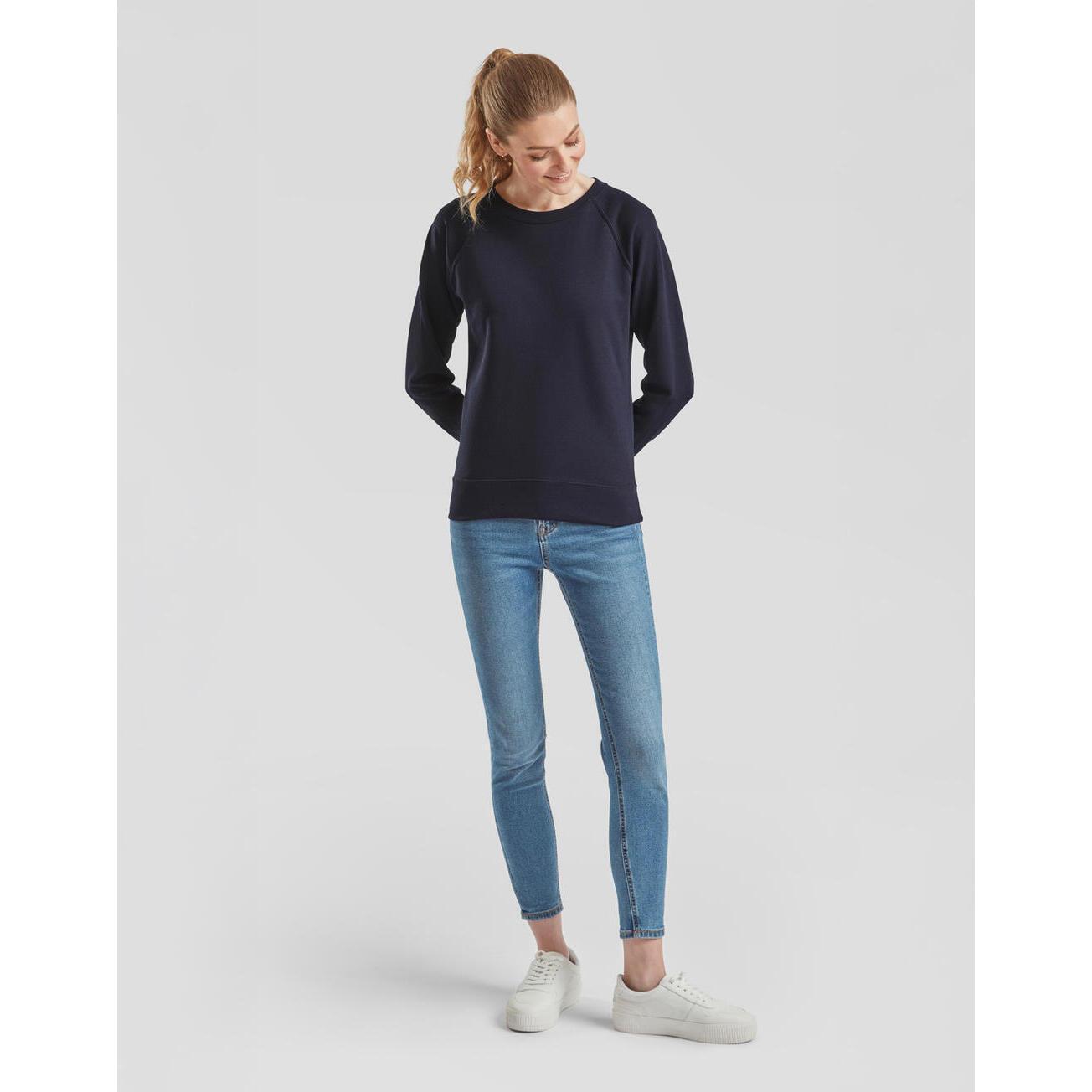Felpa leggera donna Fruit of the Loom Raglan 3/3