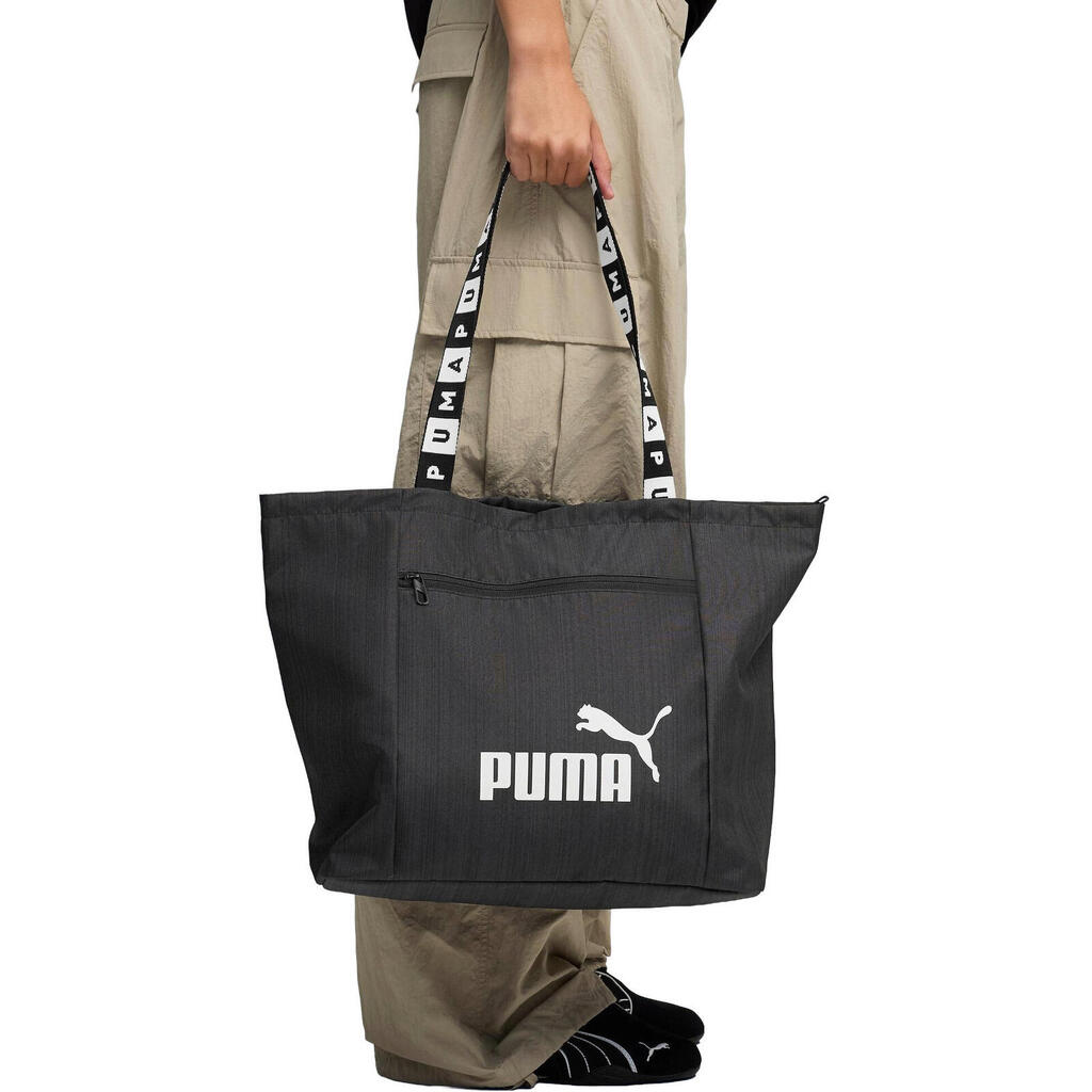 Bag Puma Base Shopper, Black, Unisex