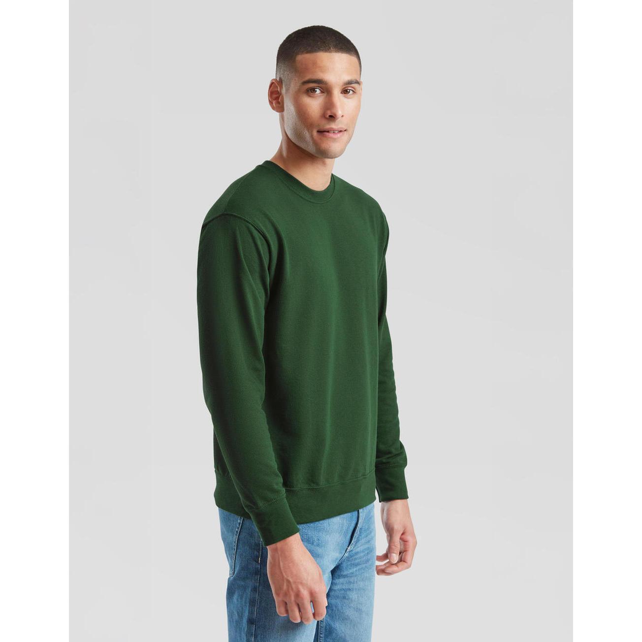Felpa Fruit of the Loom Lightweight Set-In 3/5