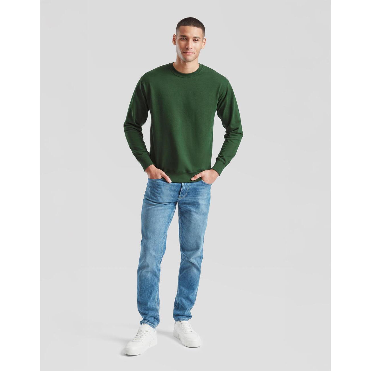 Felpa Fruit of the Loom Lightweight Set-In 4/5