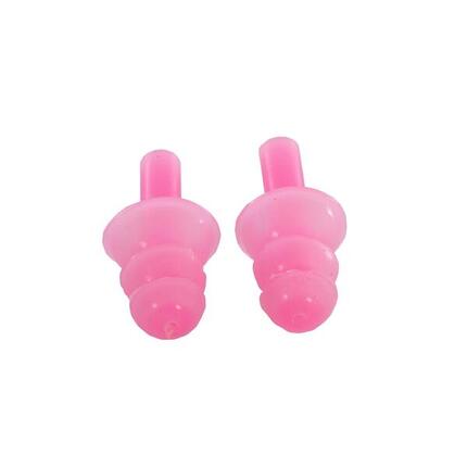 Set de Bouchons d'Oreilles Silicone Laxfix Rose