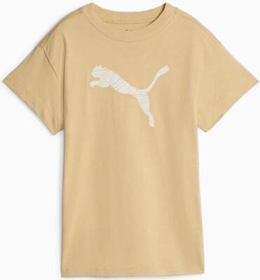 Dames t-shirt puma wmns her tshirt sand dune beige