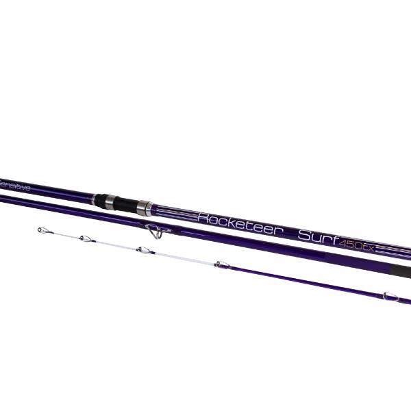 Rocketeer Surf 4.50m Caña playa 100-225g carbono morado 4/5