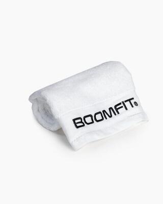 Asciugamano da palestra bianca piccolo - BOOMFIT