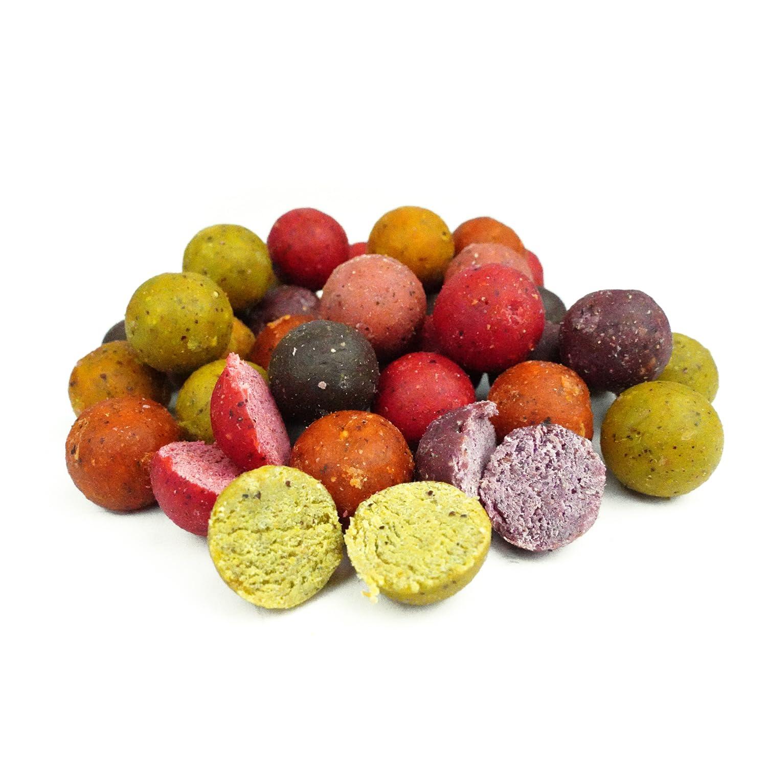 Tasty Baits Boilie 20mm Karperaas Mixed 15kg 2/4