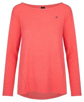 Dames t-shirt loap bebida rood