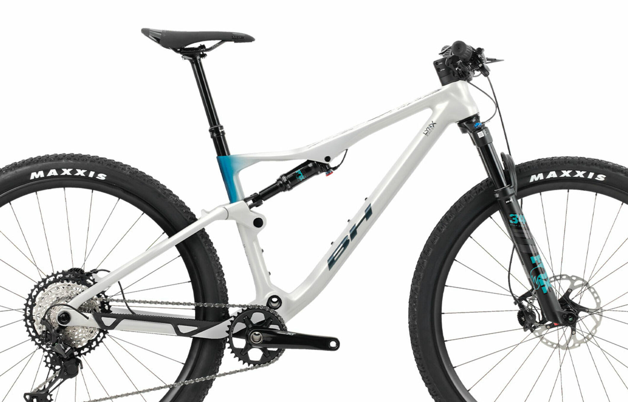 Bicicleta Mtb Bh Lynx Race 7.0 (2026)blanco-verde 2/4