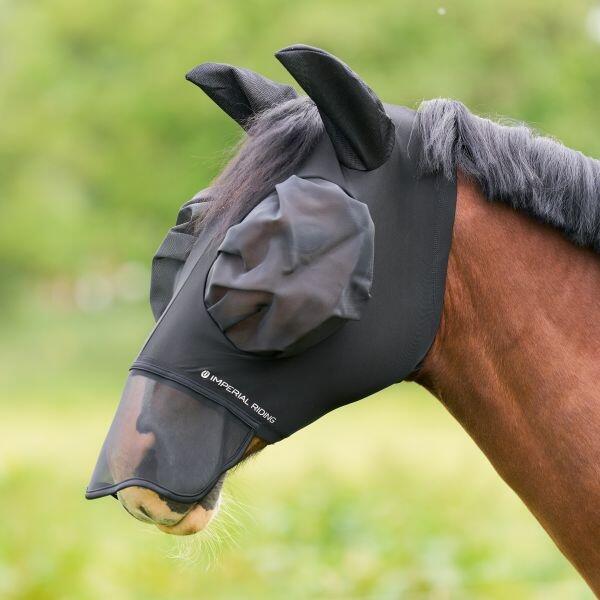Imperial Riding Vliegenmasker met Neus IRHTrail ride - Unicorn (Pony) 2/3
