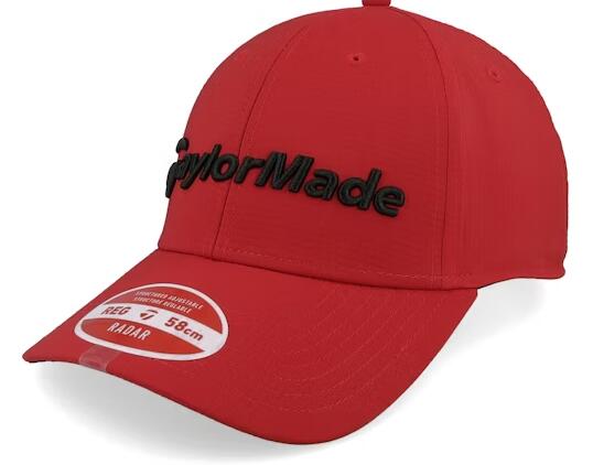 Casquette de golf Taylormade EG Radar, rouge