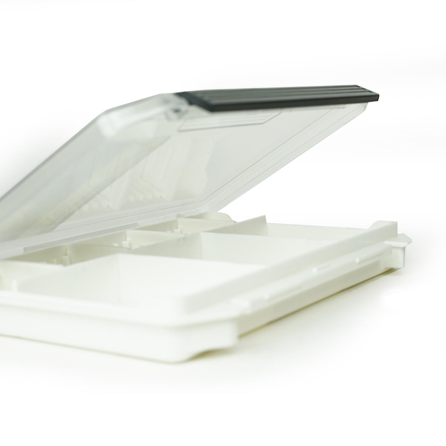 Pro Tackle LureBox 20W boîte pêche modulable transparente 3/4