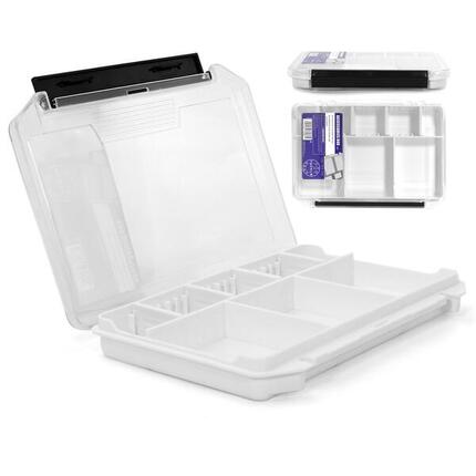 Pro Tackle LureBox 20W boîte pêche modulable transparente