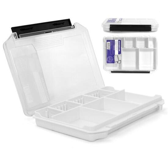 Pro Tackle LureBox 20W boîte pêche modulable transparente