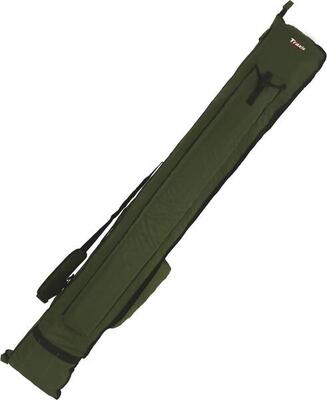 Basis foudraal 1.90m voor 3 opgetuigde hengels groen