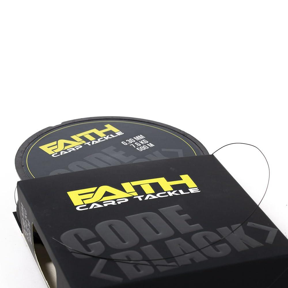Code Black Karpfenschnur 500m 0,30mm 7,6kg sinkend 4/7