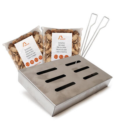 Räucherbox Edelstahl