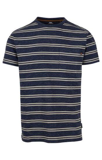 Trespass Vellore T-shirt homme rayé bleu