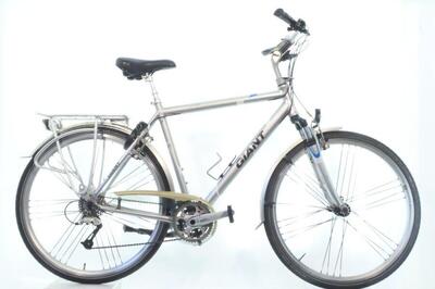 Tweedehands giant freerider, metal/grijs