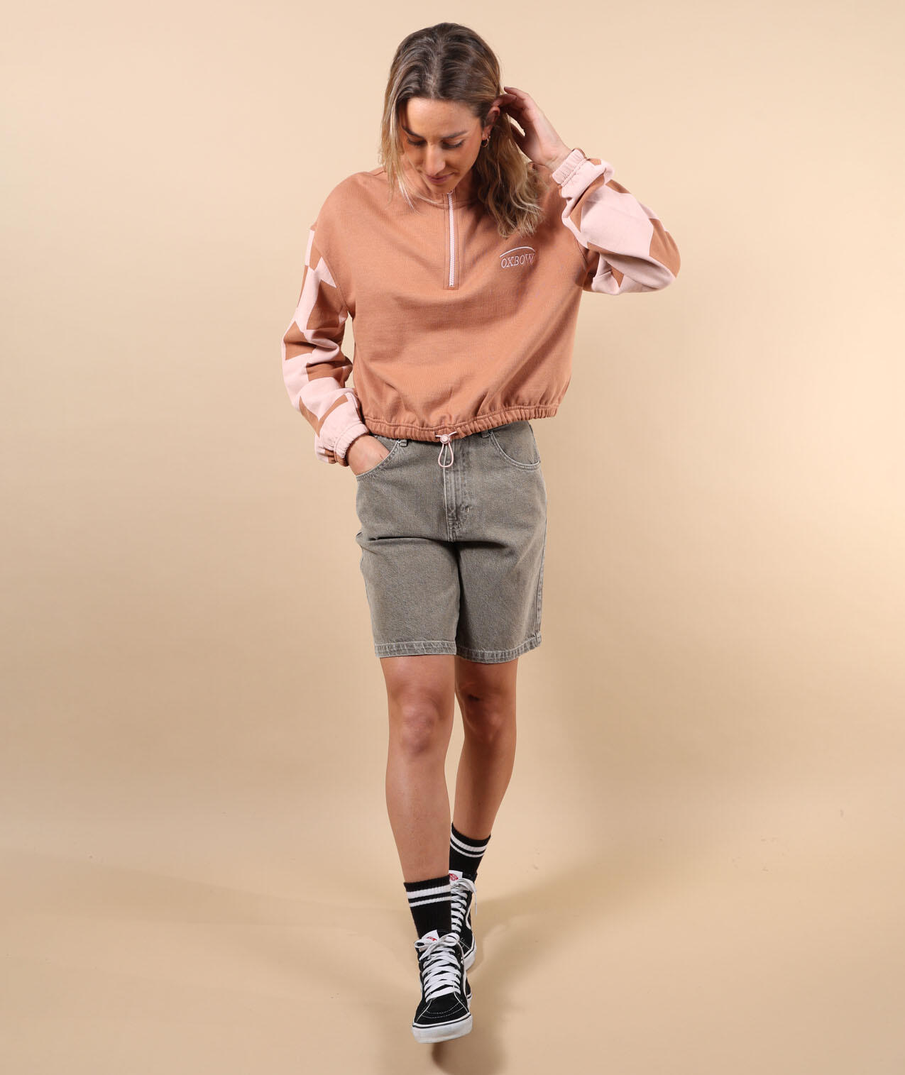 Sudadera con media cremallera SLIDES 3/5