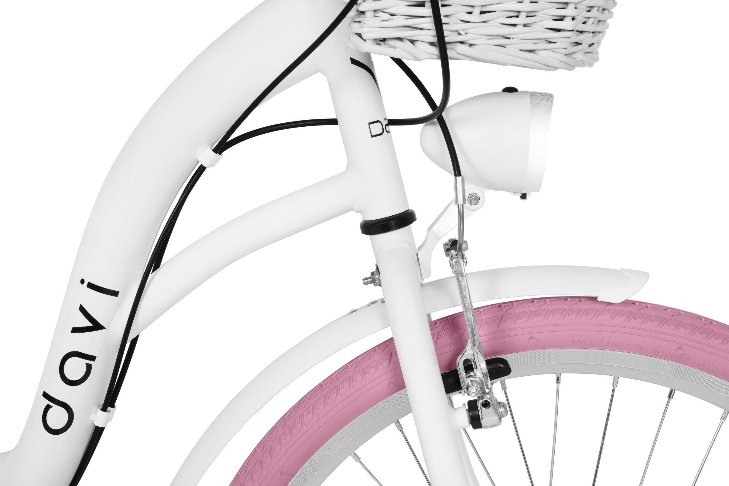 Dětské městské kolo 24" Davi Aria 9-12 let 14" 7 převodů Shimano 3/7