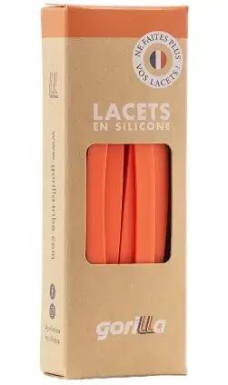 Brede elastische veters voor sneakers van silicone zonder knoop - rood