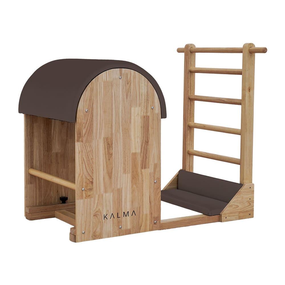 Pilates Ladder Barrel KALMA par Fitness Tech | Bois de chêne 3/3