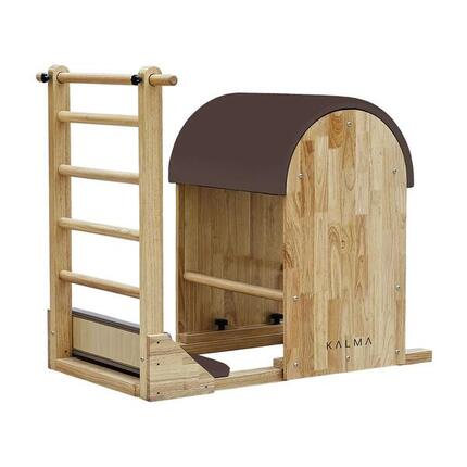 Pilates Ladder Barrel KALMA par Fitness Tech | Bois de chêne