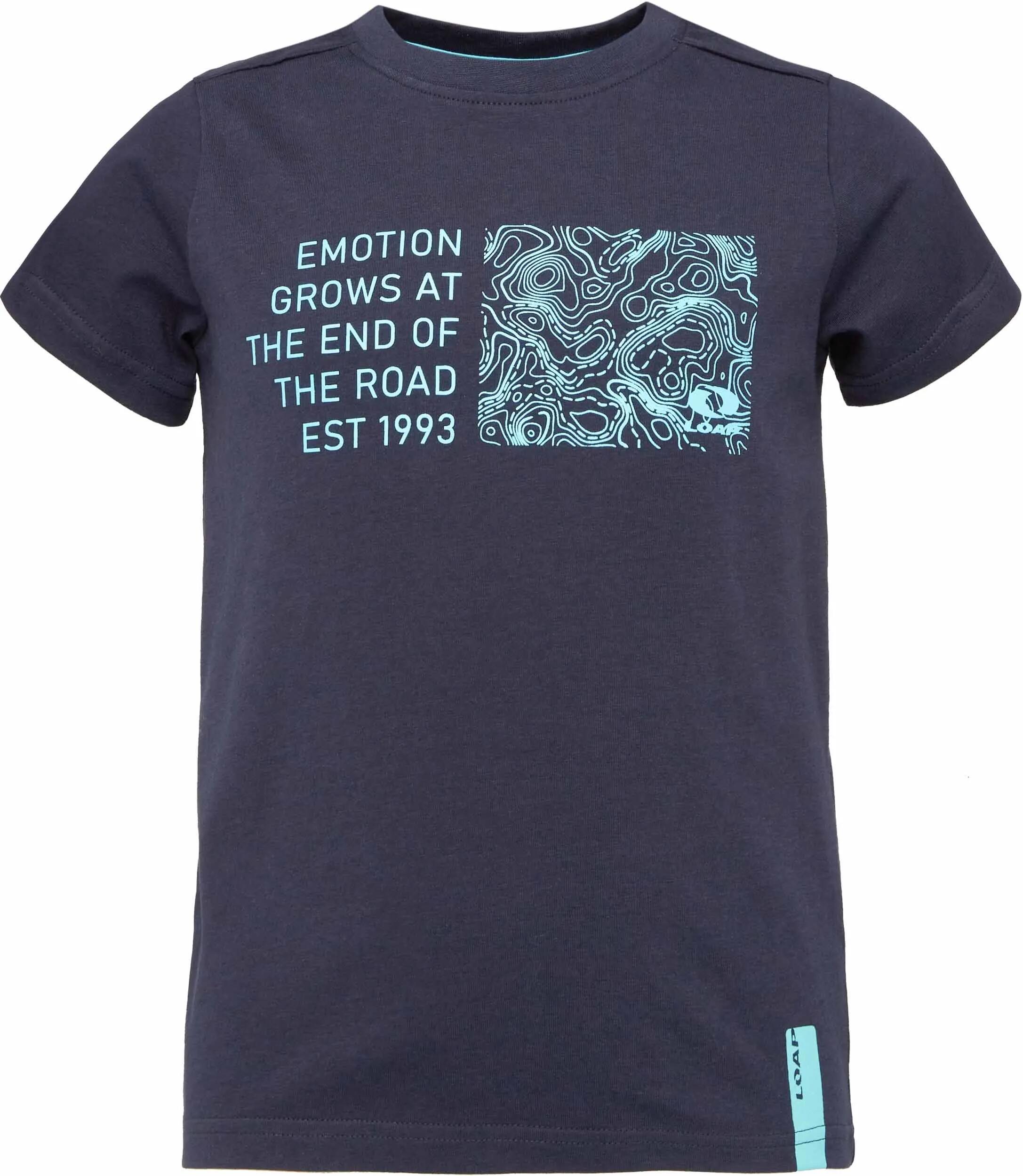 T-shirt garçon Loap Boodarar - bleu, 100% coton 1/1