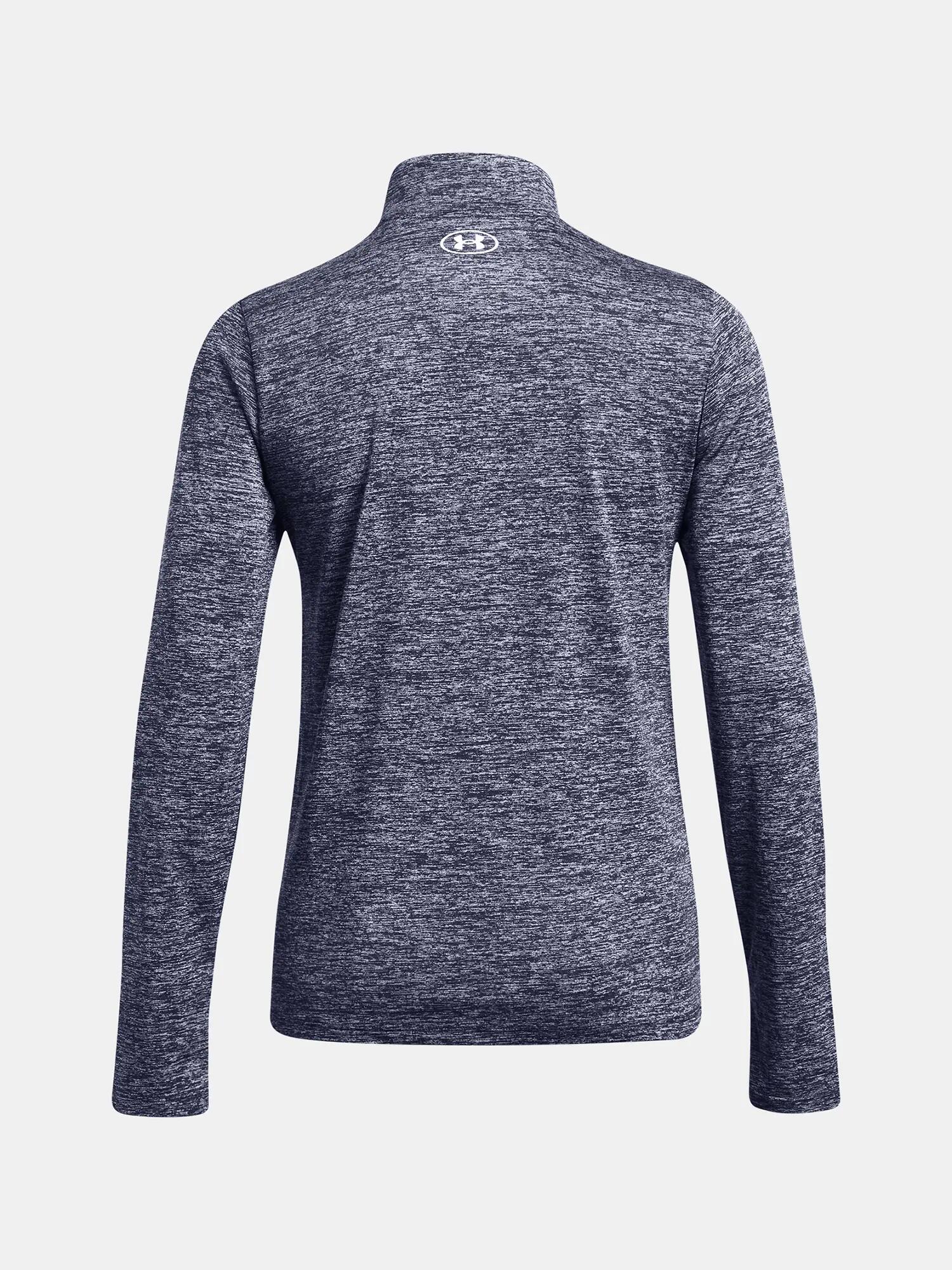 "Tech" Oberteil für , mit halbem Reißverschluss Damen Mitternachtsblau 4/4