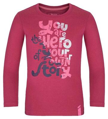 Kinder t-shirt loap bibe roze