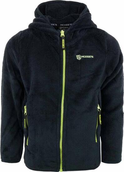 Veste enfant Mckees Delfo zippée en polaire, bleu, 100% polyester
