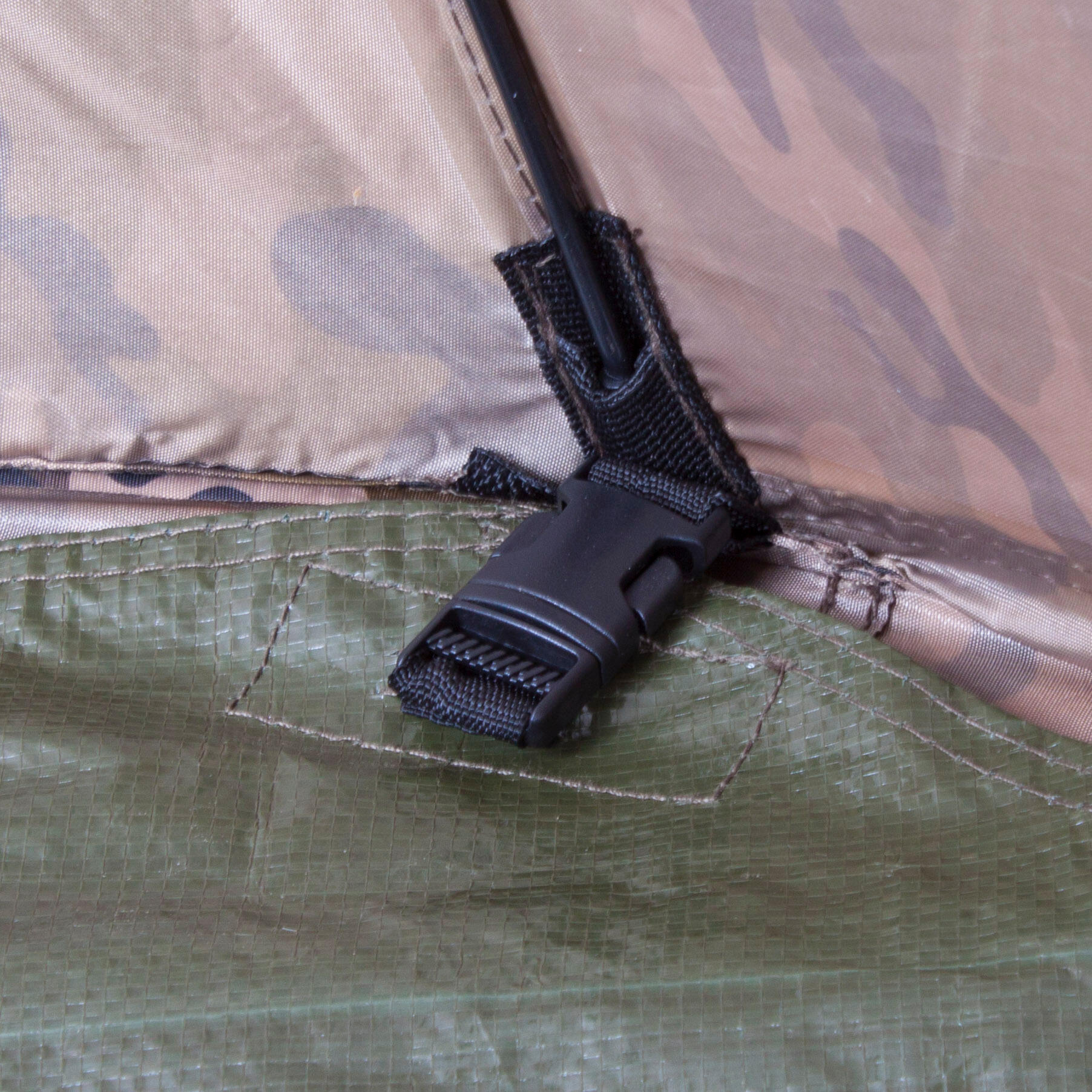 Ombrello pesca Oval Brolly 60" camouflage con groundsheet 2/7