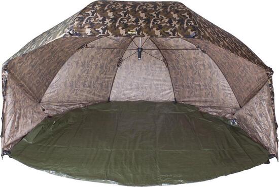 Parapluie pêche Oval Brolly 60" camouflage + sol