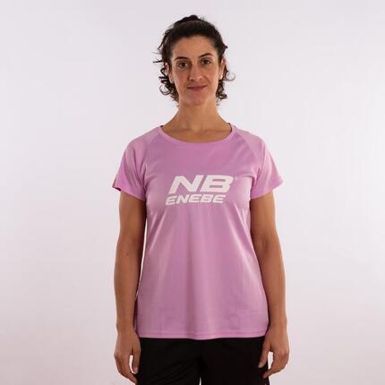 Enebe Camiseta Mujer Circonitas Morado