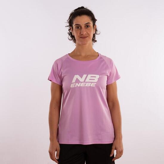 Enebe Camiseta Mujer Circonitas Morado