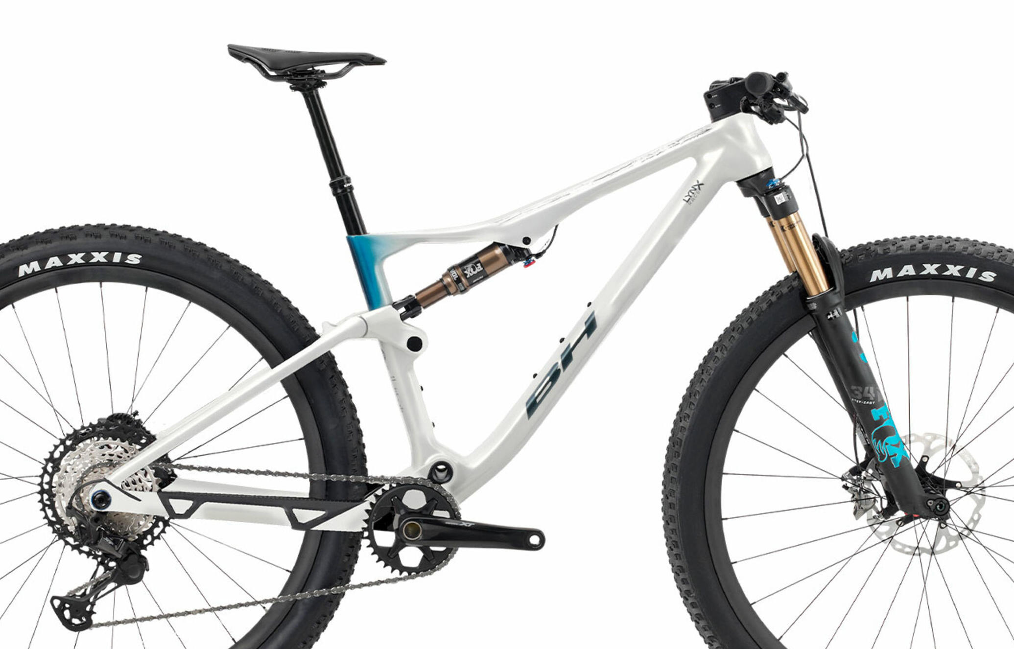 Bicicleta Mtb Bh Lynx Race 8.0 (2026)blanco-verde 2/4