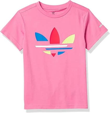 T-shirt Enfant Adidas Adicolor Tee Rose Rose Bébé