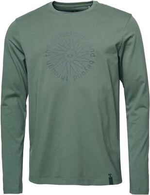 Heren t-shirt met lange mouwen loap alborg groen 2xl