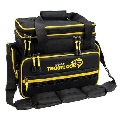 Troutlook borsa trota 43x25x27cm con inlay esche