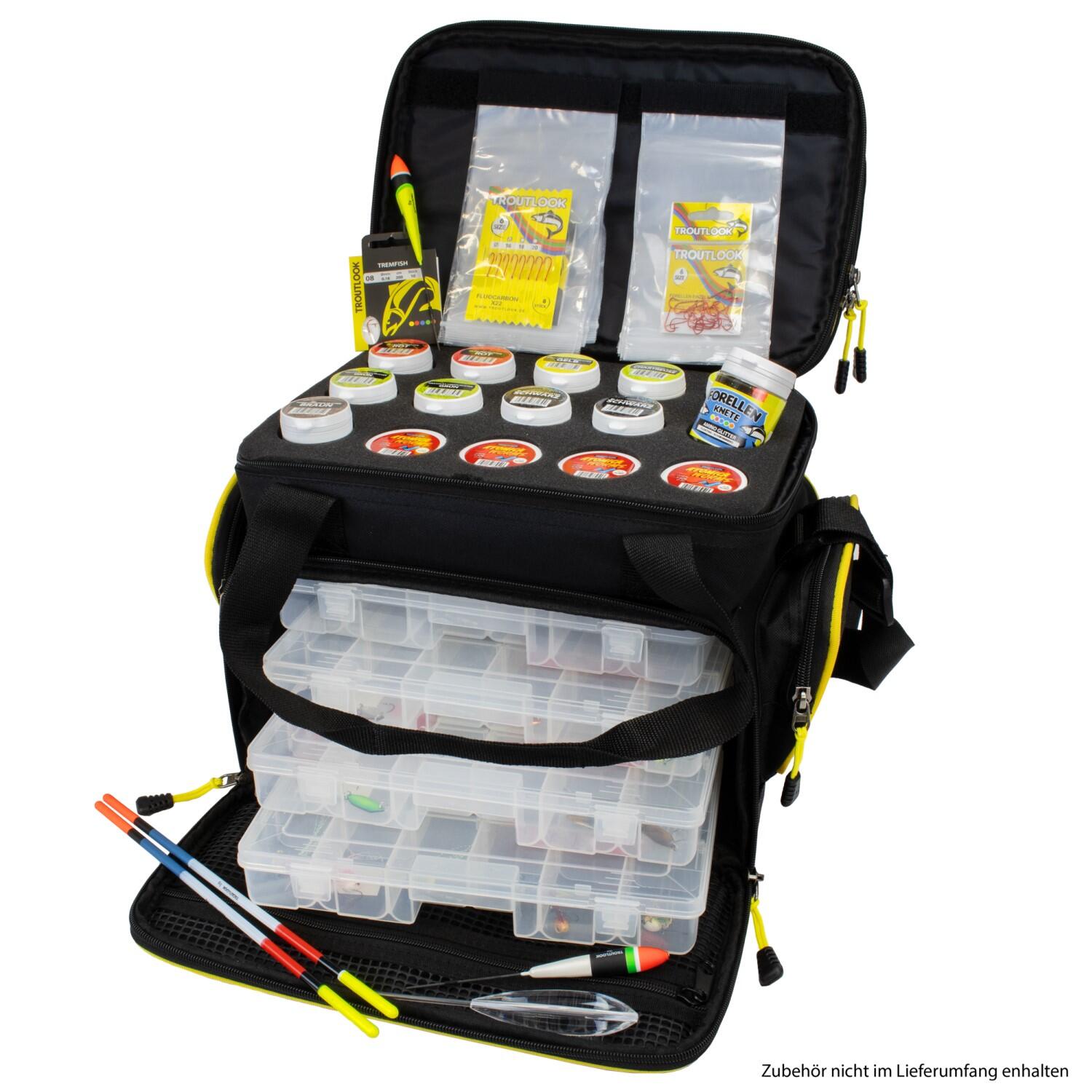 Troutlook Forel tas - 43x25x27cm - Troutbait inlay 6/7