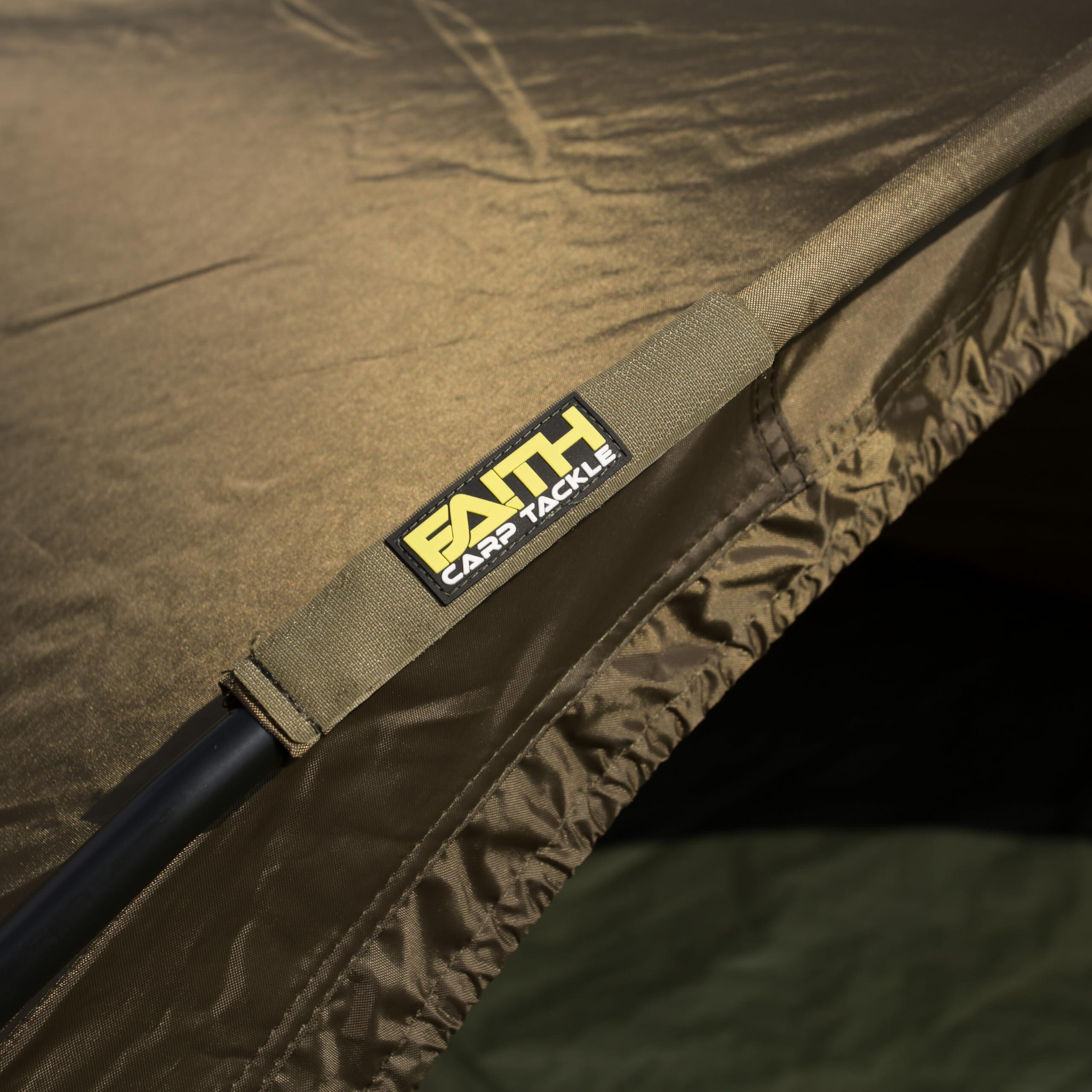 2-Rib shelter hengelsport waterdicht snel opzetbaar incl draagtas 2/6