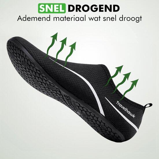 Pantofi de apă antiderapanți unisex, negri