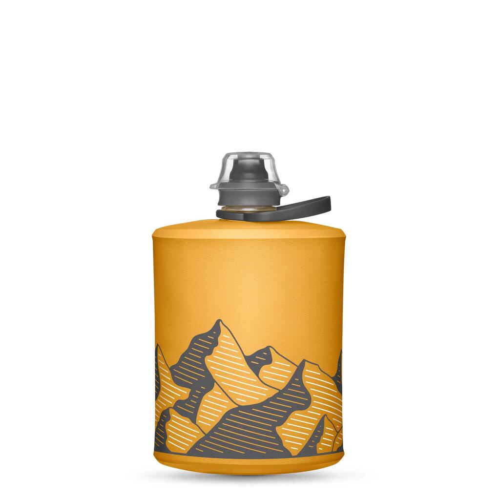 Hydrapak Stow 500ml Flexible Water Bottle - Golden Yellow
